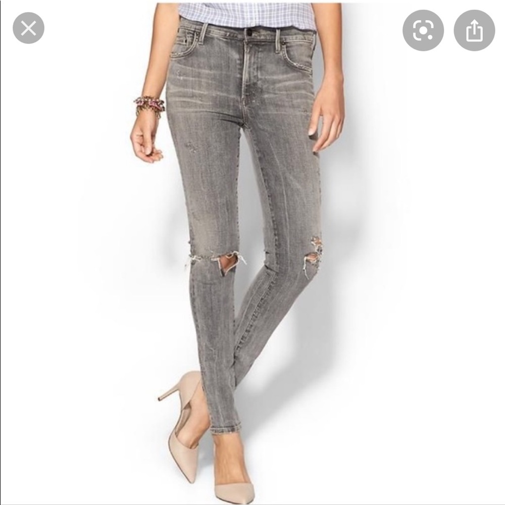 Citizen of Humanity rocket high rise skinny jeans